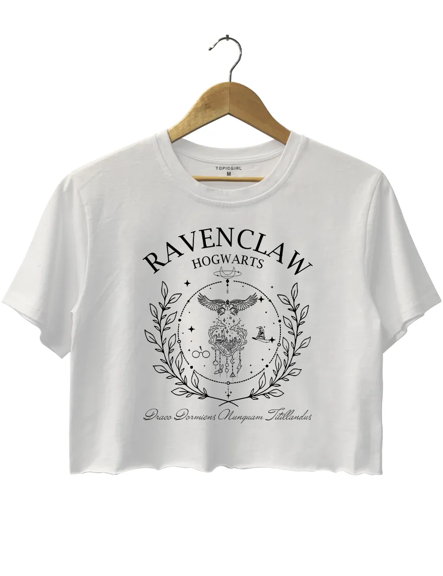 Hogwarts Ravenclaw Crop Top sold by Topic Girl product image thumbnail 2