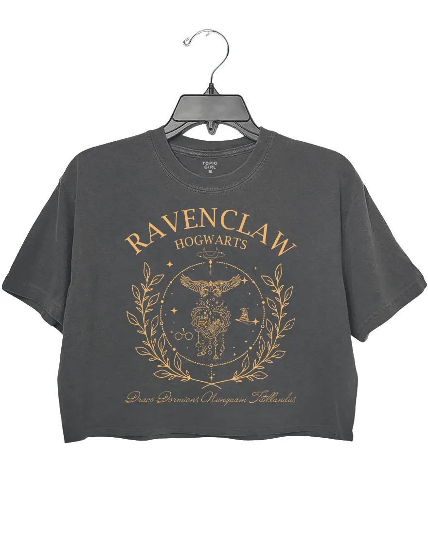Hogwarts Ravenclaw Crop Top sold by Topic Girl product image thumbnail 5