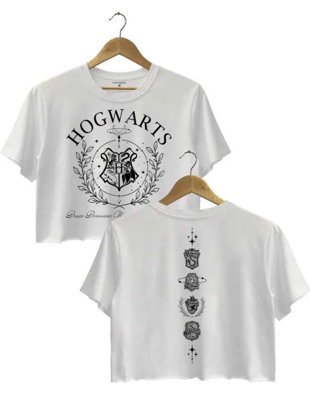 Hogwarts House Crop Top sold by Topic Girl