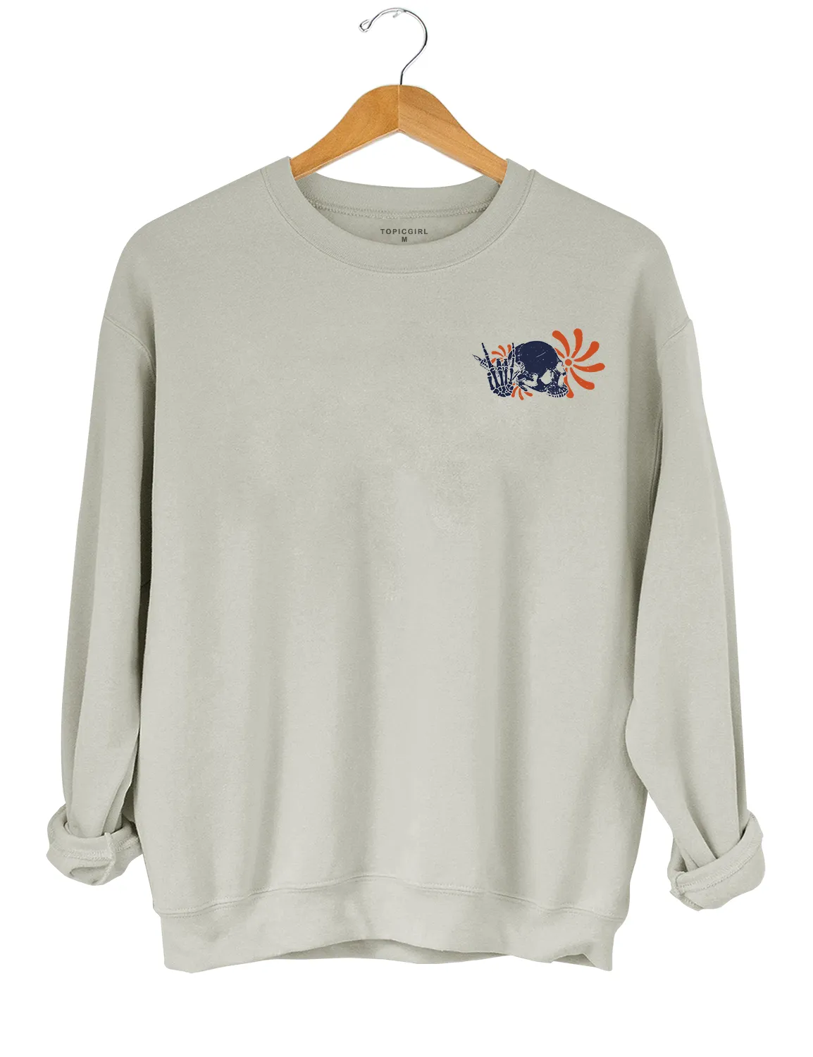 I Have Cool Tattoos Crop Sweatshirt sold by Topic Girl product image thumbnail 5