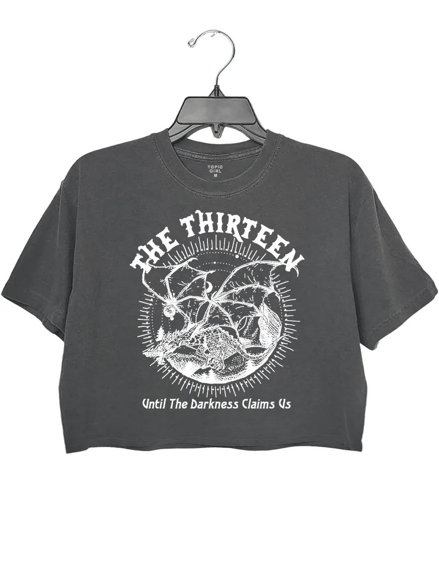 Throne Of Glass From Now Until The Darkness Claims Us Crop Top sold by Topic Girl product image thumbnail 2