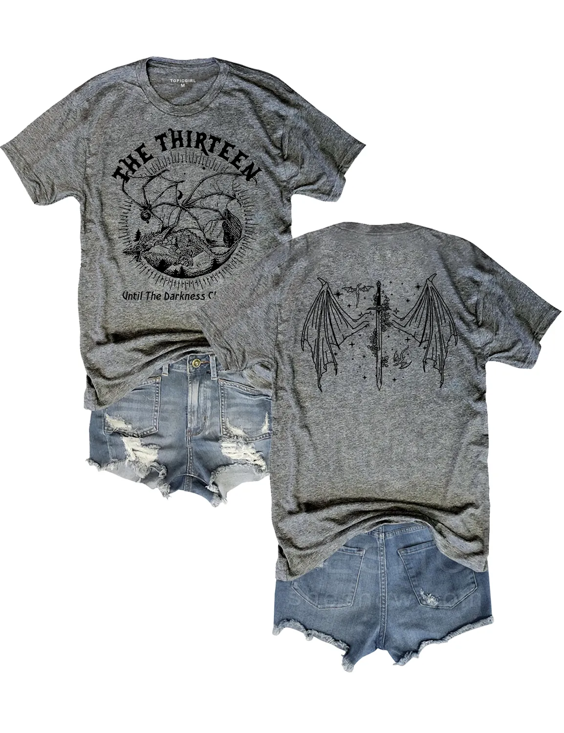 Throne Of Glass From Now Until The Darkness Claims Us Crop Top sold by Topic Girl product image thumbnail 4