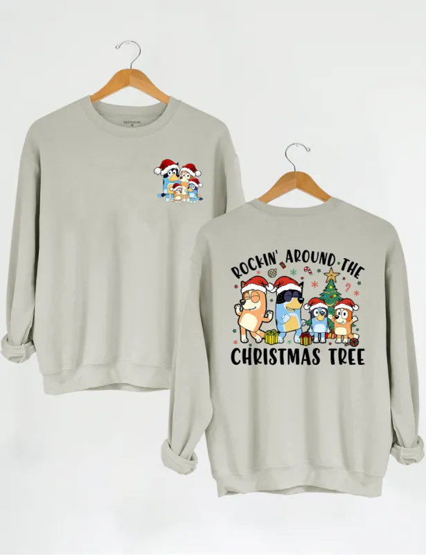 Rockin' Around the Christmas Tree Sweatshirt sold by Topic Girl