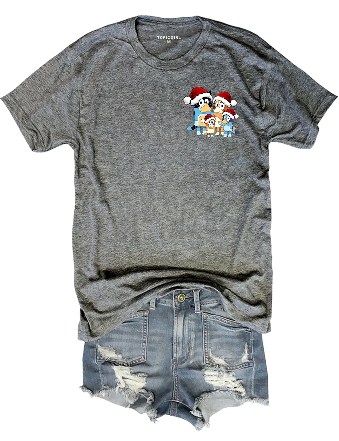 Rockin' Around the Christmas Tree Crop Top sold by Topic Girl product image thumbnail 5