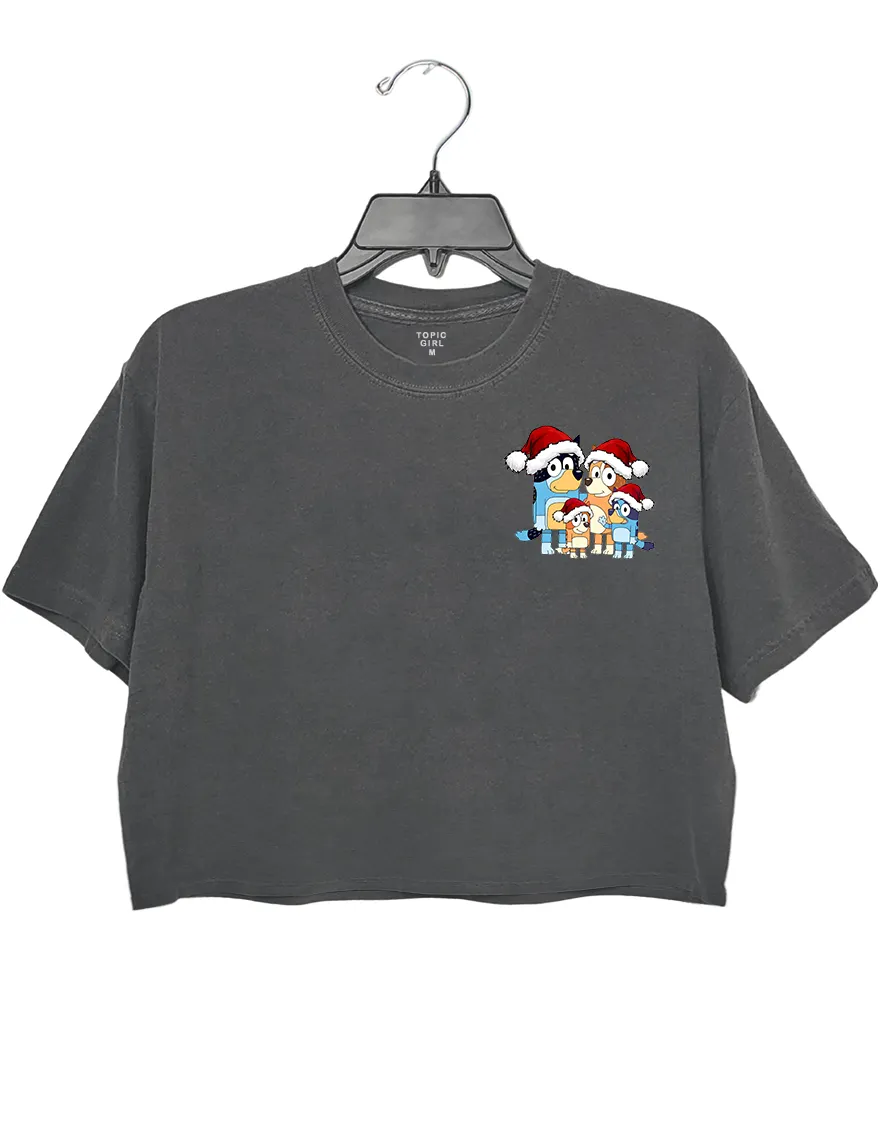 Rockin' Around the Christmas Tree Crop Top sold by Topic Girl product image thumbnail 2