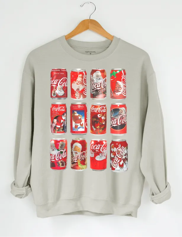 Christmas Soda Coke Sweatshirt sold by Topic Girl