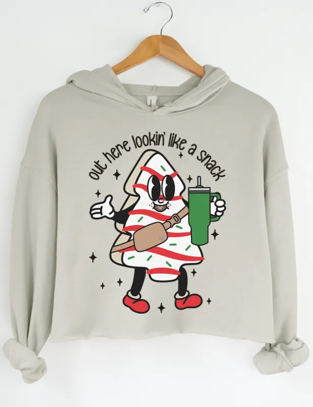 Boojee Out Here Lookin Like A Snack Crop Hoodie sold by Topic Girl