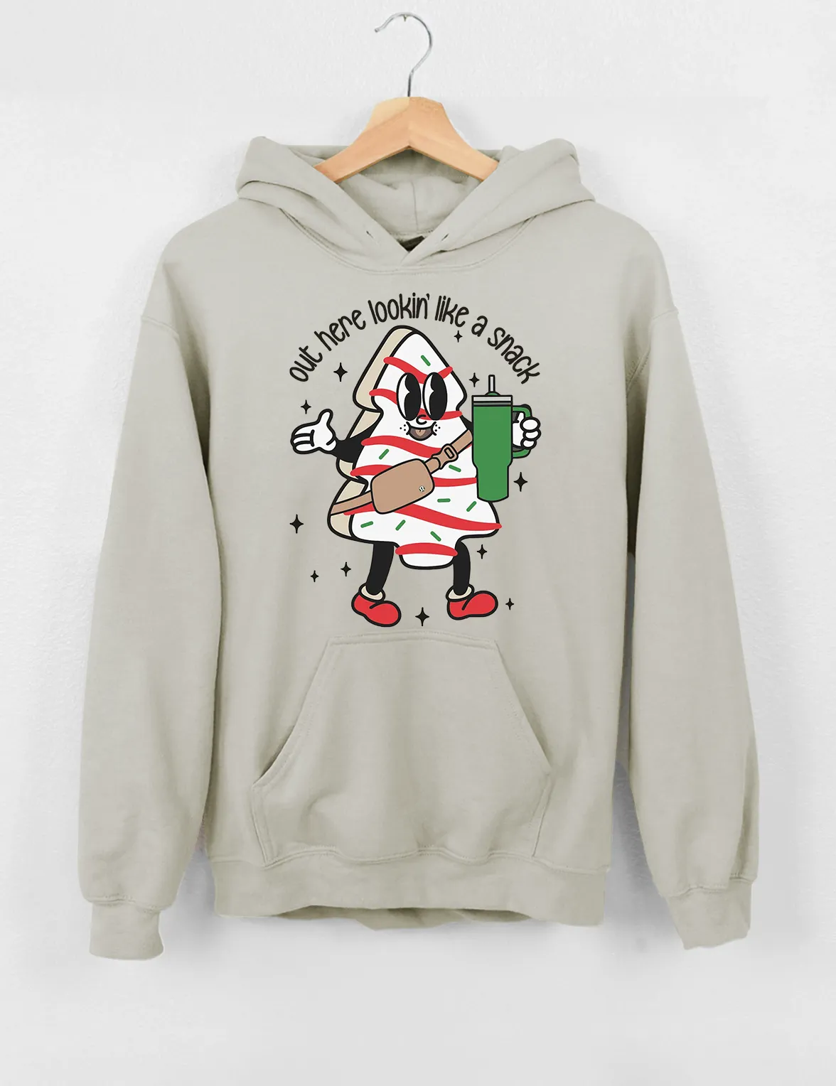 Boojee Out Here Lookin Like A Snack Sweatshirt sold by Topic Girl product image thumbnail 3