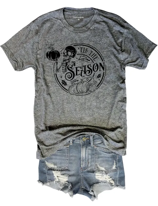 'Tis the season Pumpkin spice Tee sold by Topic Girl