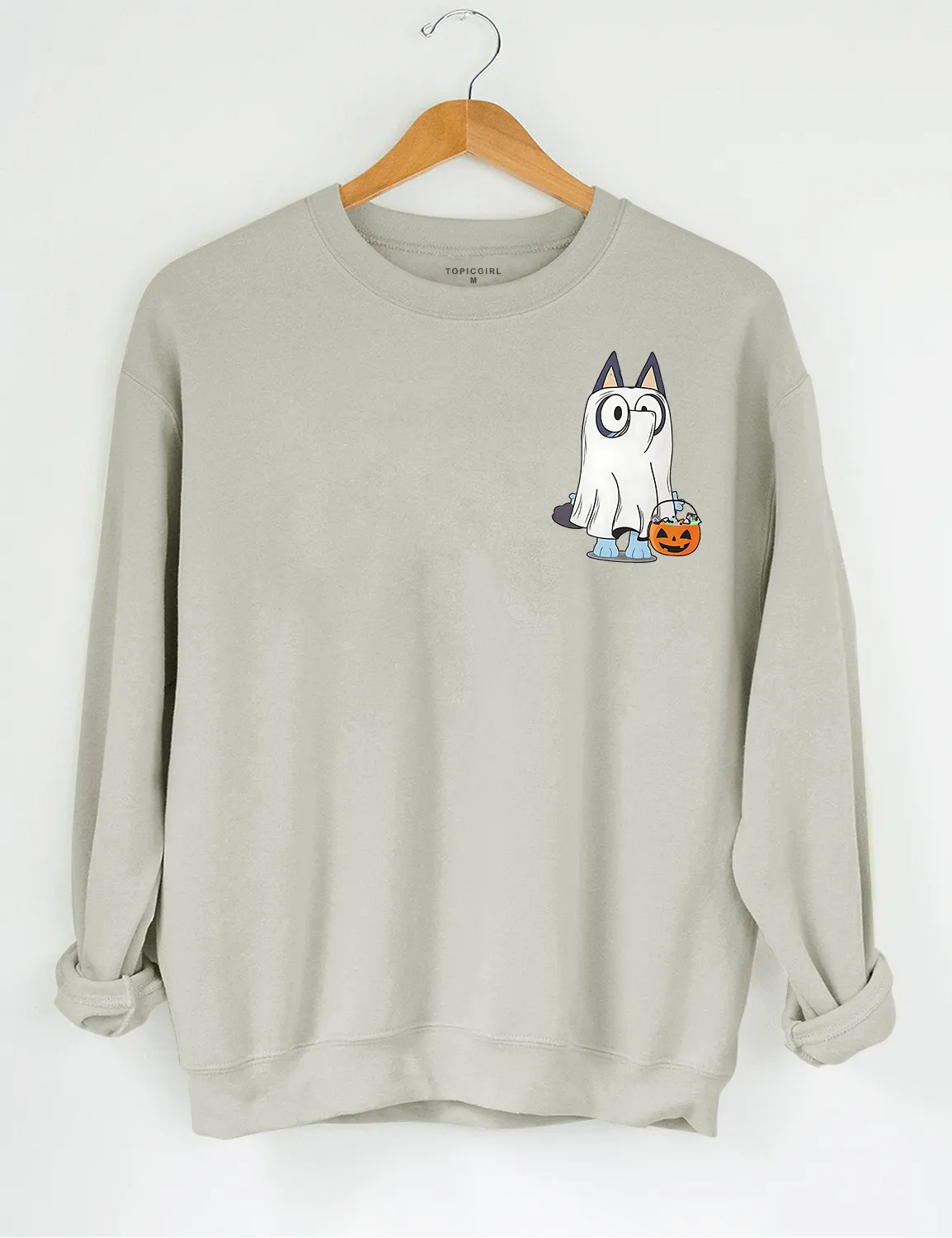 Booey Halloween Spooky Sweatshirt sold by Topic Girl product image thumbnail 2