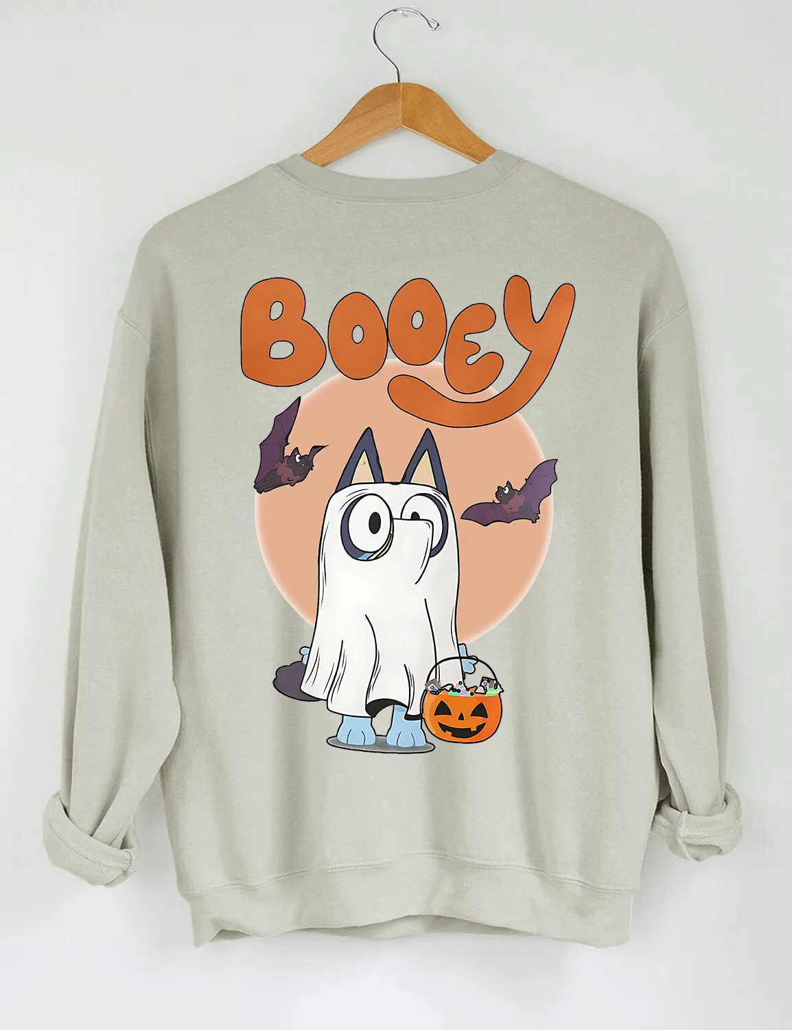 Booey Halloween Spooky Sweatshirt sold by Topic Girl product image thumbnail 3