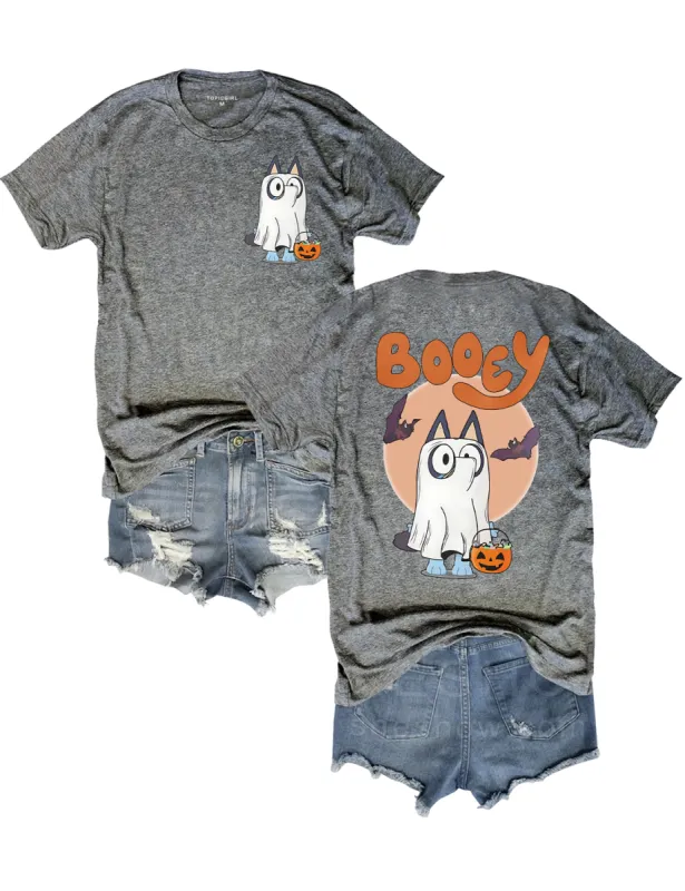 Booey Halloween Spooky Tee sold by Topic Girl