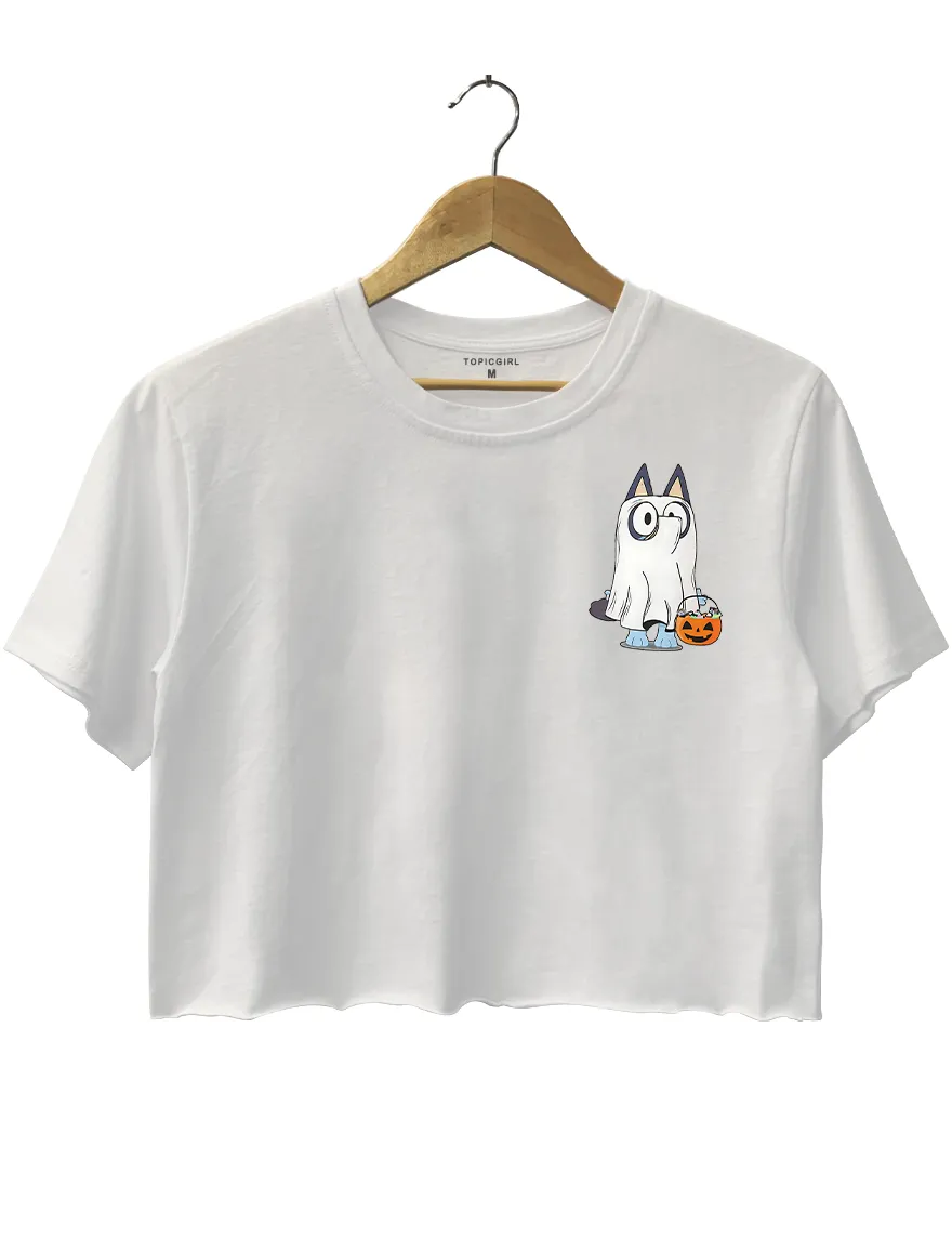 Booey Halloween Spooky Crop Top sold by Topic Girl product image thumbnail 5