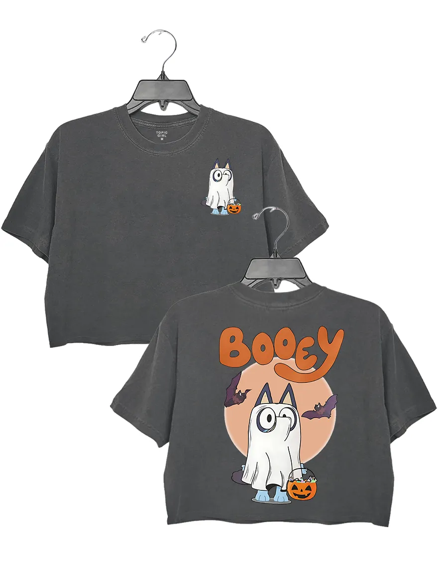 Booey Halloween Spooky Crop Top sold by Topic Girl