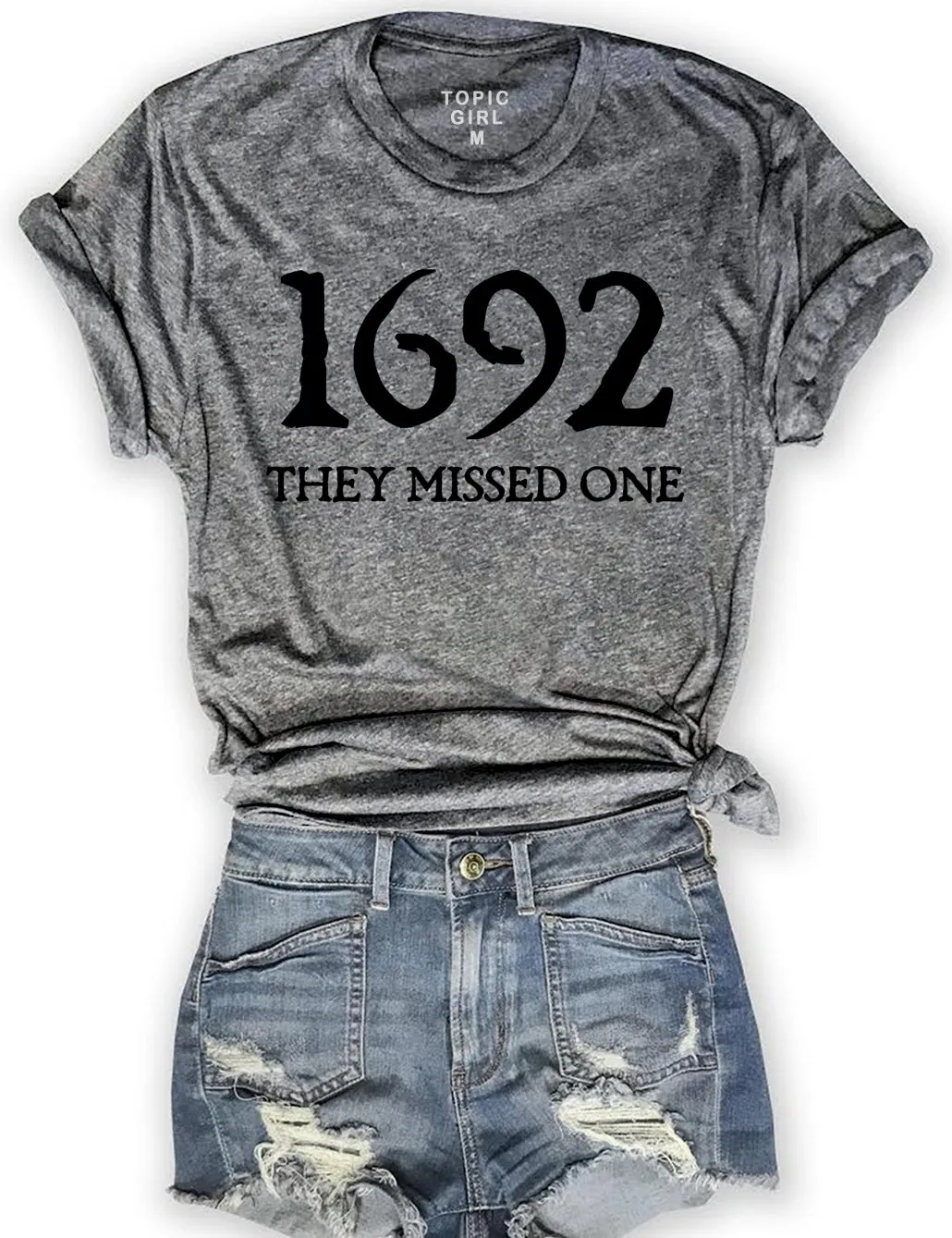 Halloween Salem 1692 They Missed One Hoodie sold by Topic Girl product image thumbnail 5