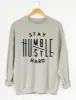 Stay Humble Hustle Hard Hoodie sold by Topic Girl