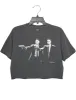William Saliba & Gabriel Magalhães Pulp Fiction Crop Top sold by Topic Girl