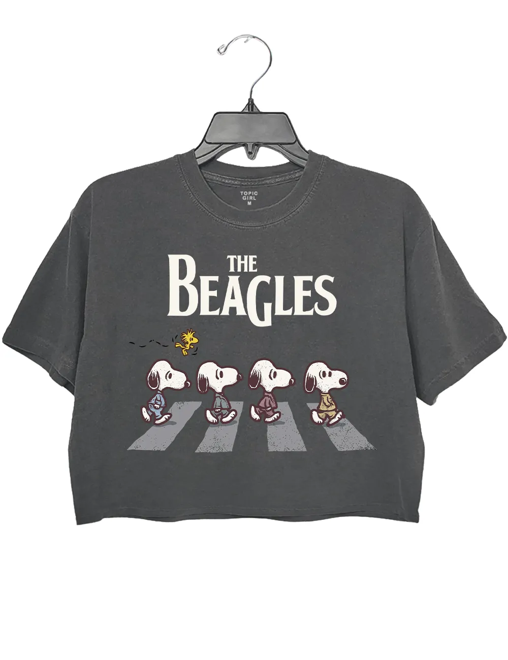 The Beagles Crop Top sold by Topic Girl