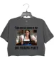 I Got My Ass Eaten At The Aoc Milking Party Crop Top sold by Topic Girl