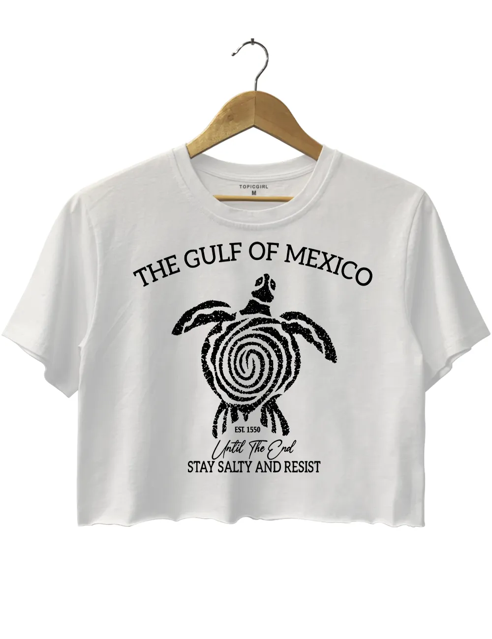 The Gulf Of Mexico Crop Top sold by Topic Girl product image thumbnail 2