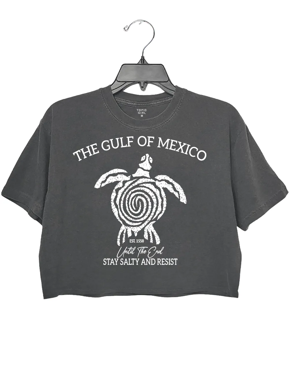 The Gulf Of Mexico Crop Top sold by Topic Girl