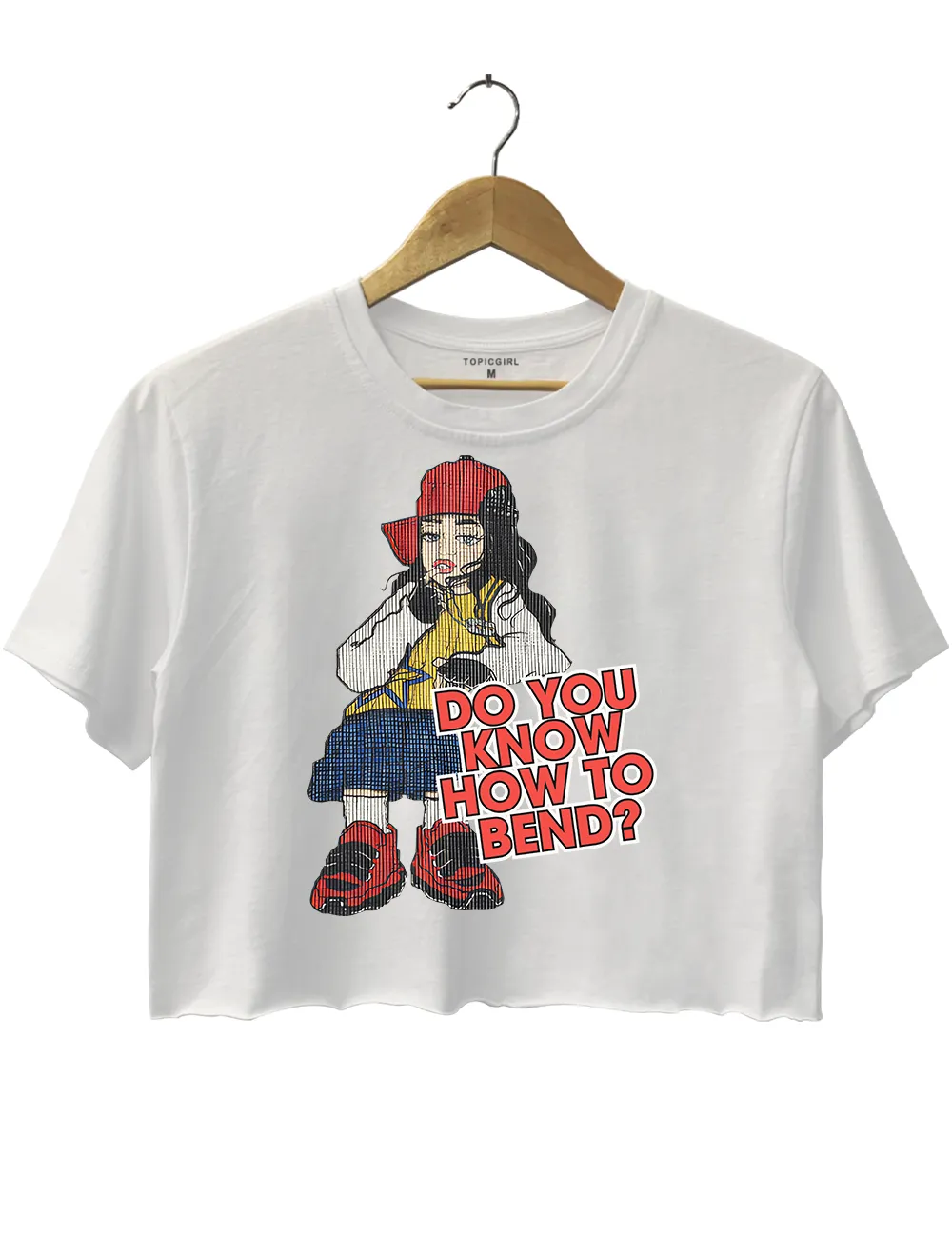 Billie Eilish Do You Know How To Bend Crop Top sold by Topic Girl product image thumbnail 2