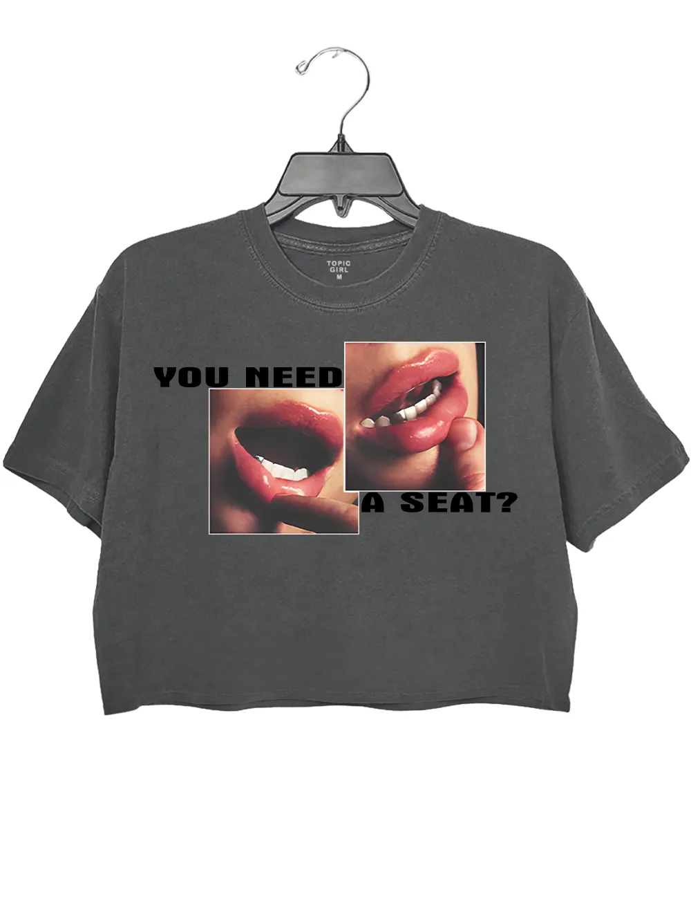 I Will Volunteer You Need A Seat Billie Eilish Crop Top sold by Topic Girl