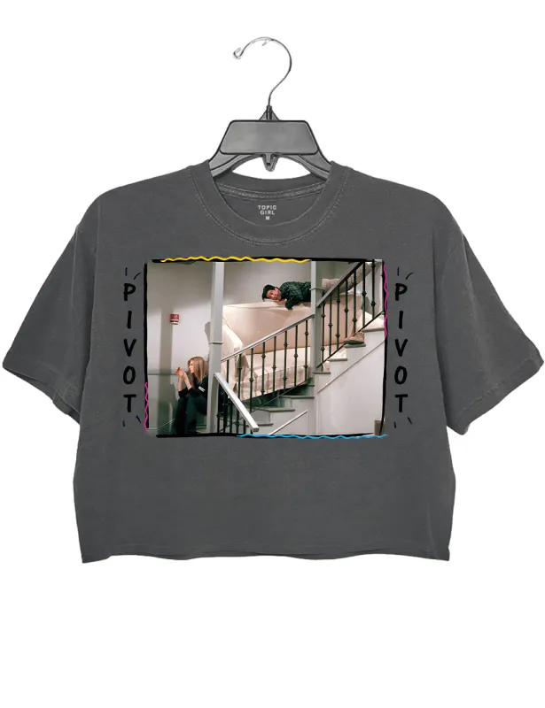 Ross Rachel Friends Pivot Tv Series Crop Top sold by Topic Girl
