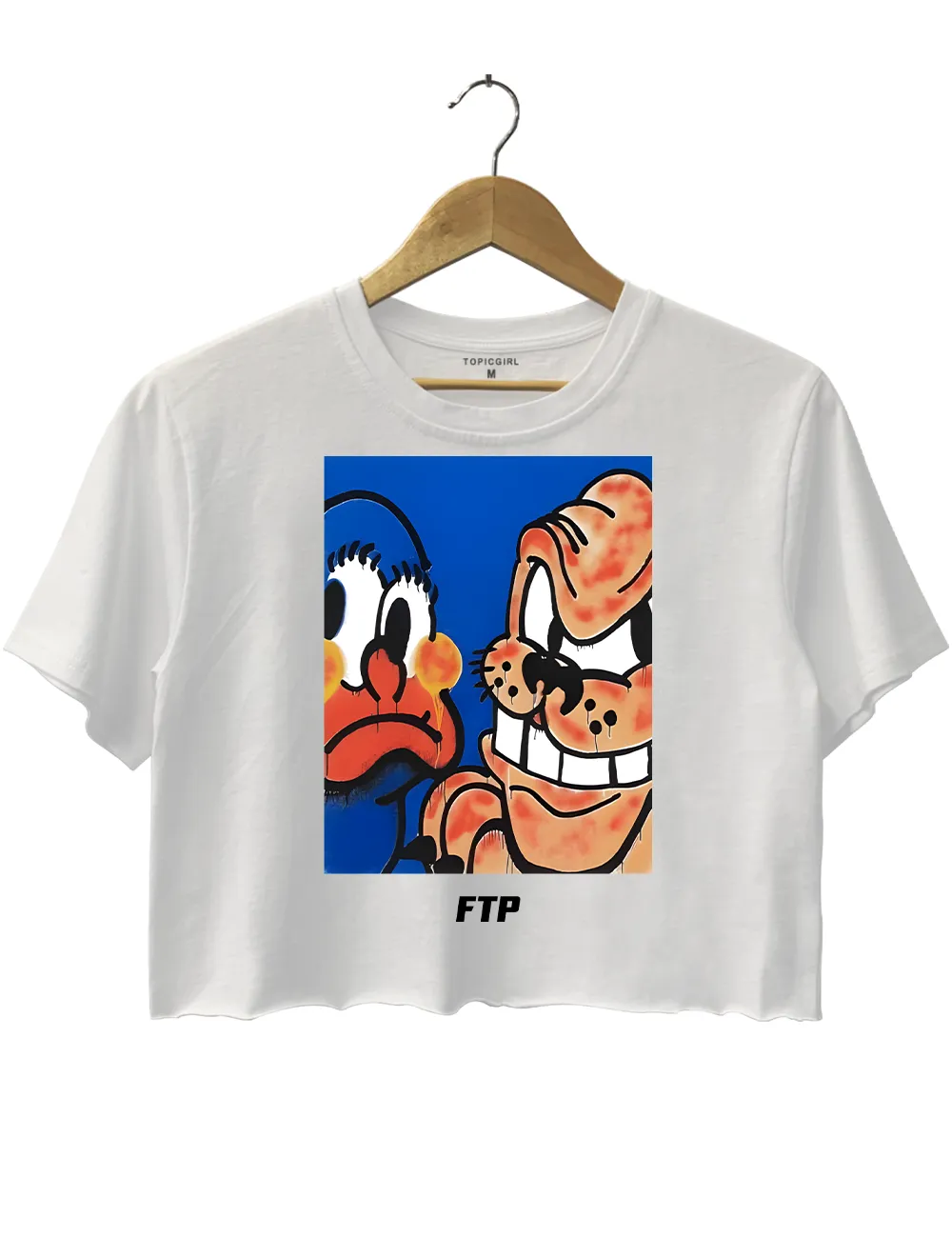 Ftp Slawn Dog Defy The Norm With Crop Top sold by Topic Girl product image thumbnail 2