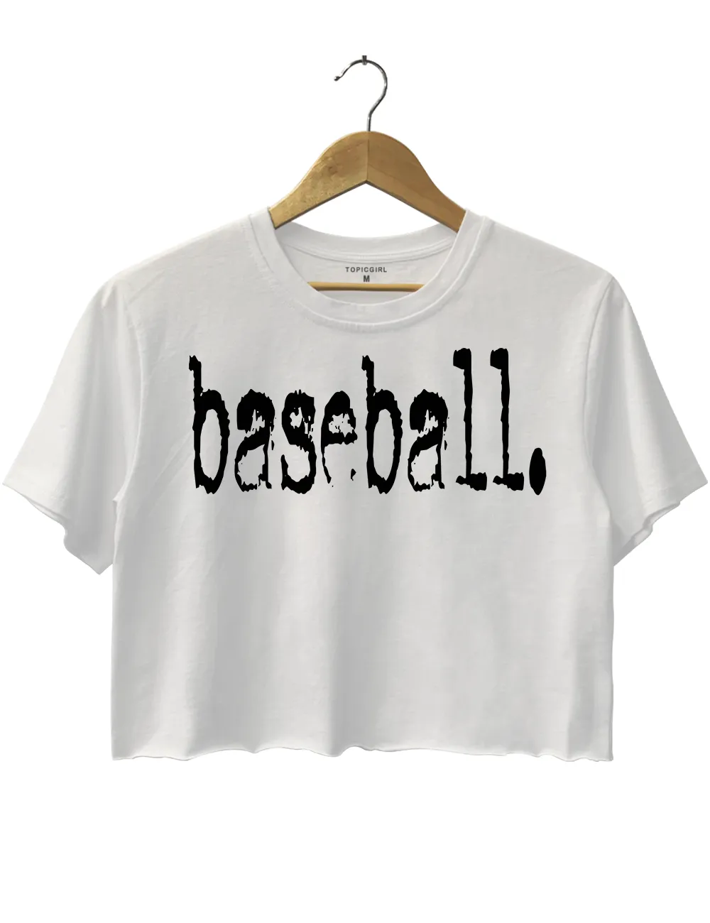 Baseball Game Day Crop Top sold by Topic Girl product image thumbnail 2