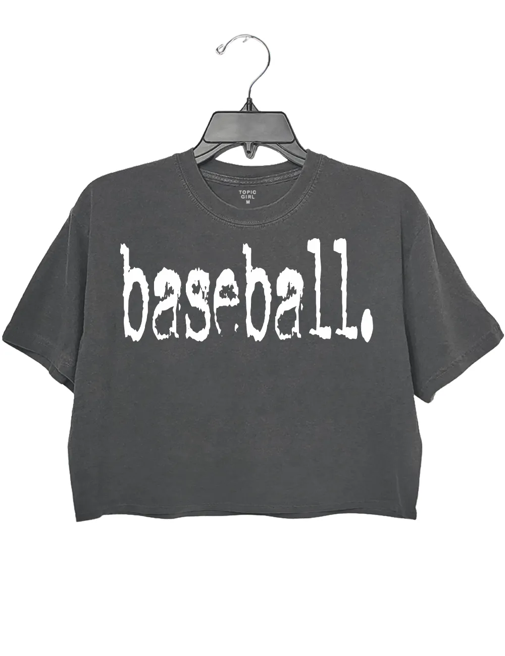 Baseball Game Day Crop Top sold by Topic Girl