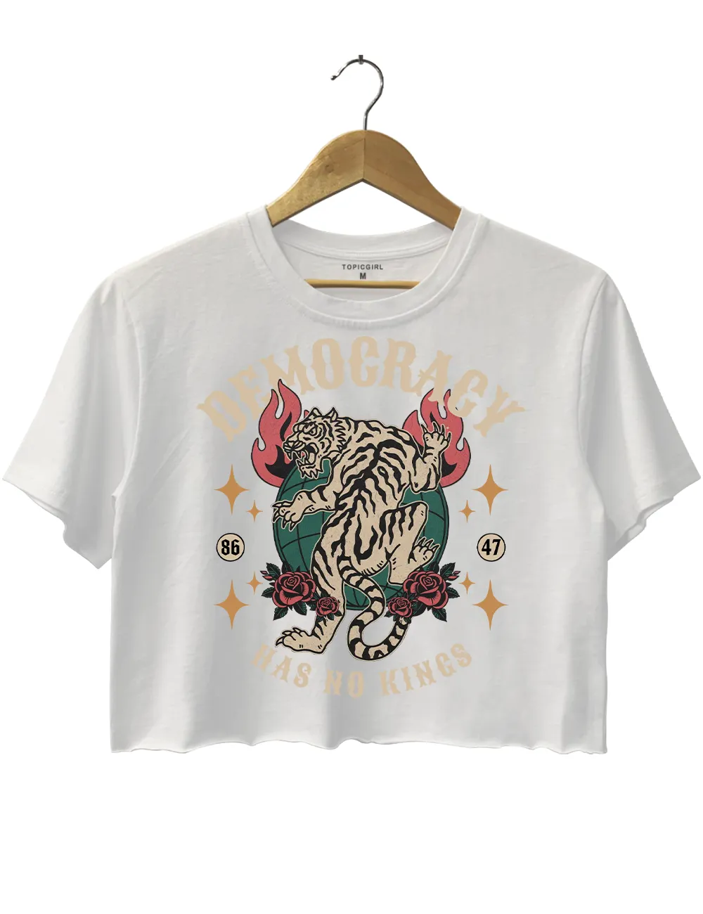 Subtle 8647 Crop Top sold by Topic Girl product image thumbnail 2