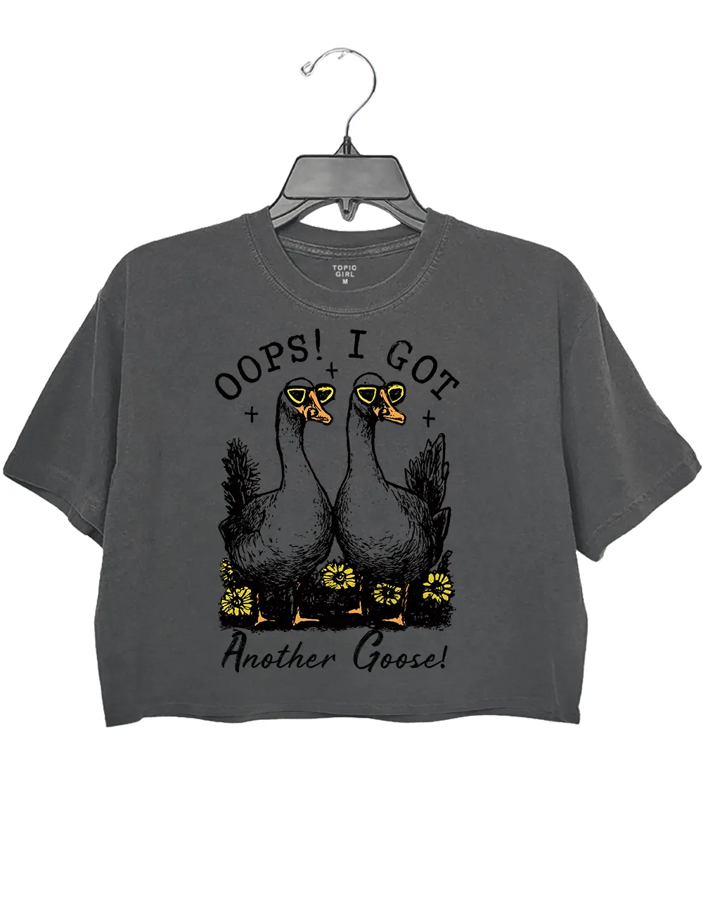 Oops I Got Another Goose Crop Top sold by Topic Girl product image thumbnail 2