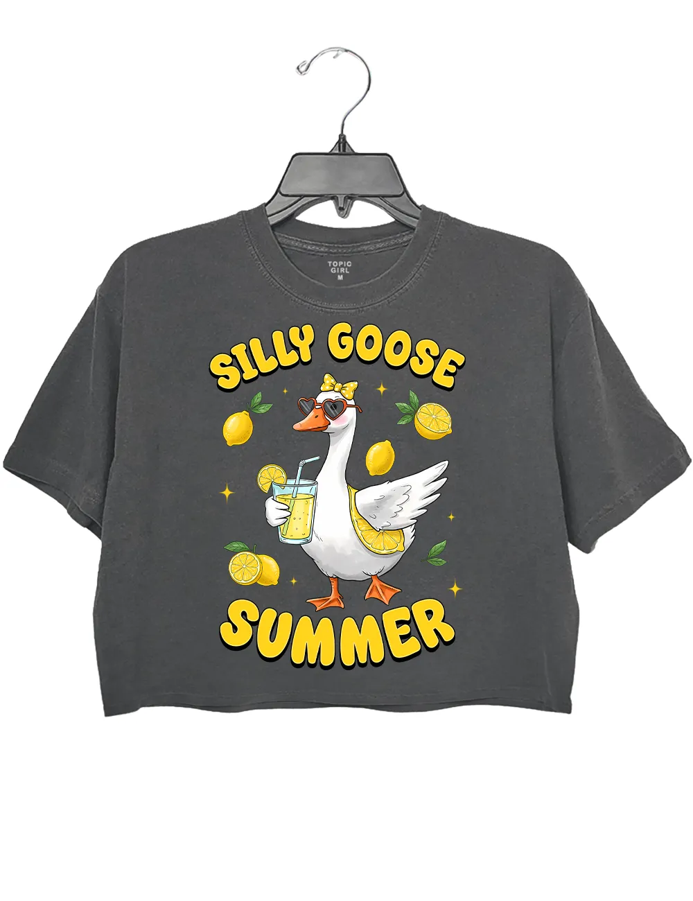 Silly Goose Summer Crop Top sold by Topic Girl