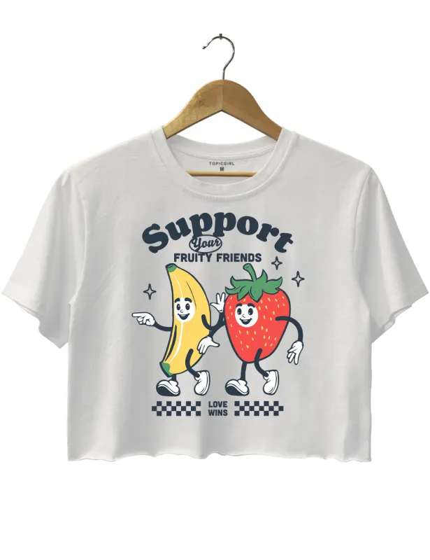 Pride Inclusive Transgender Crop Top sold by Topic Girl