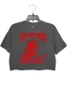 Billie Smile Hit Me Hard And Soft Crop Top sold by Topic Girl