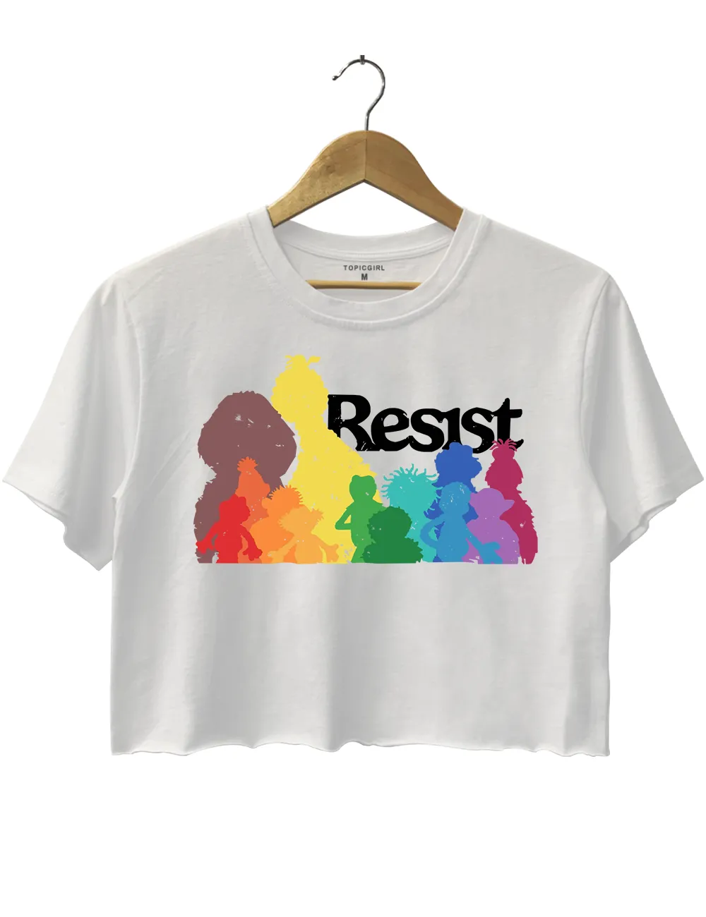 Save PBS Resist Crop Top sold by Topic Girl product image thumbnail 2