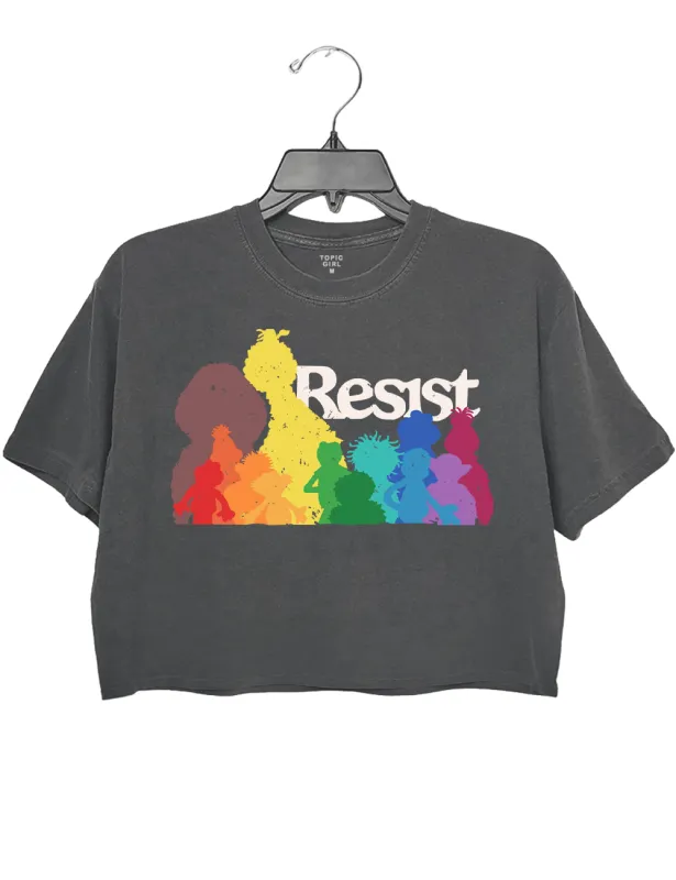 Save PBS Resist Crop Top sold by Topic Girl