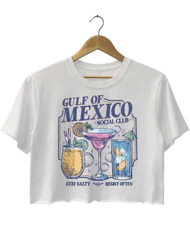Gulf of Mexico Social Club Crop Top sold by Topic Girl