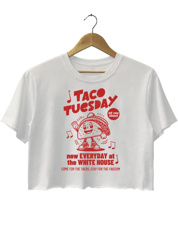 Let's Go TACO Crop Top sold by Topic Girl