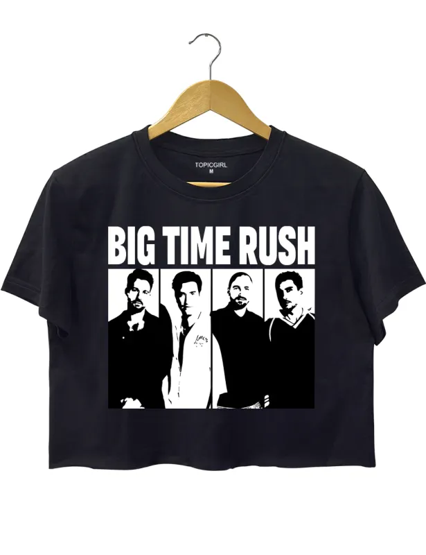 Big Time Rush Tour 2025 Crop Top made by Topic Girl