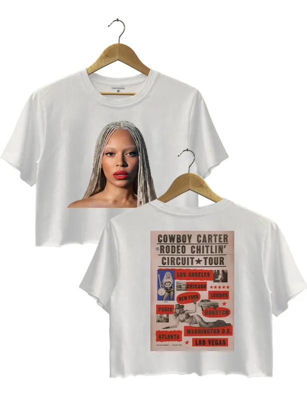 Beyoncé Rodeo Chitlin Circuit Tour 2025 Crop Top sold by Topic Girl