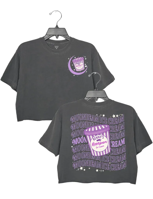 Moonbeam lce Cream Crop Top sold by Topic Girl