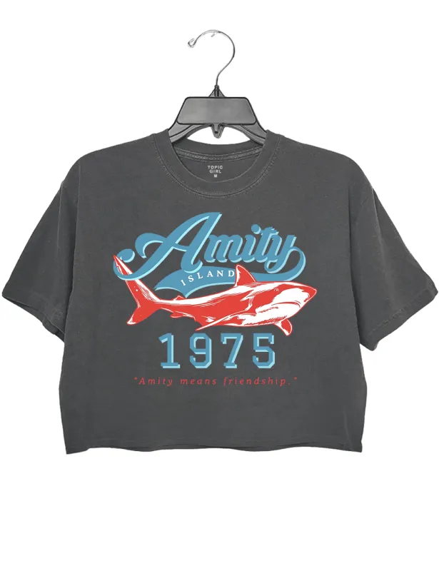 Amity lsland 1975 Crop Top sold by Topic Girl