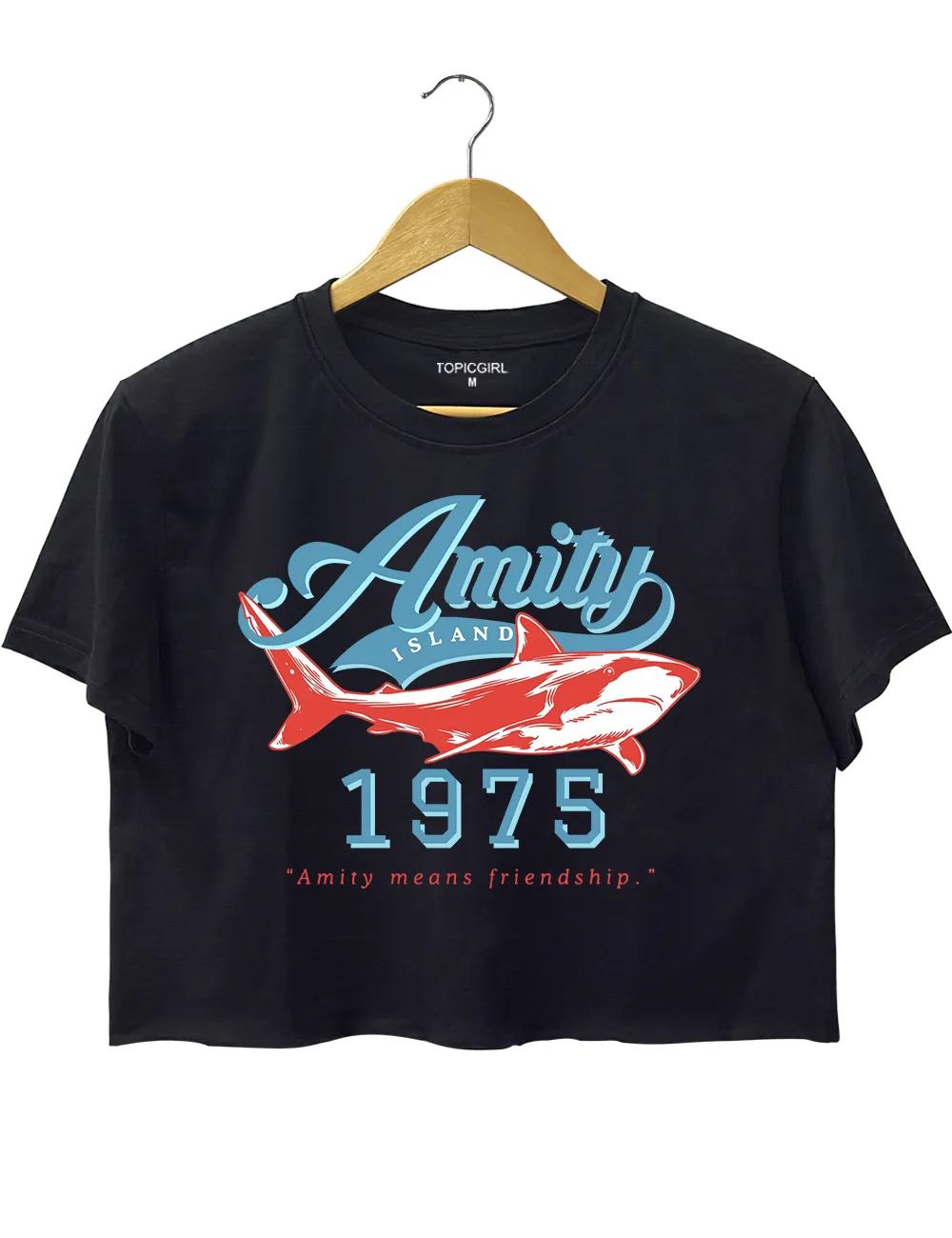 Amity lsland 1975 Crop Top sold by Topic Girl product image thumbnail 3