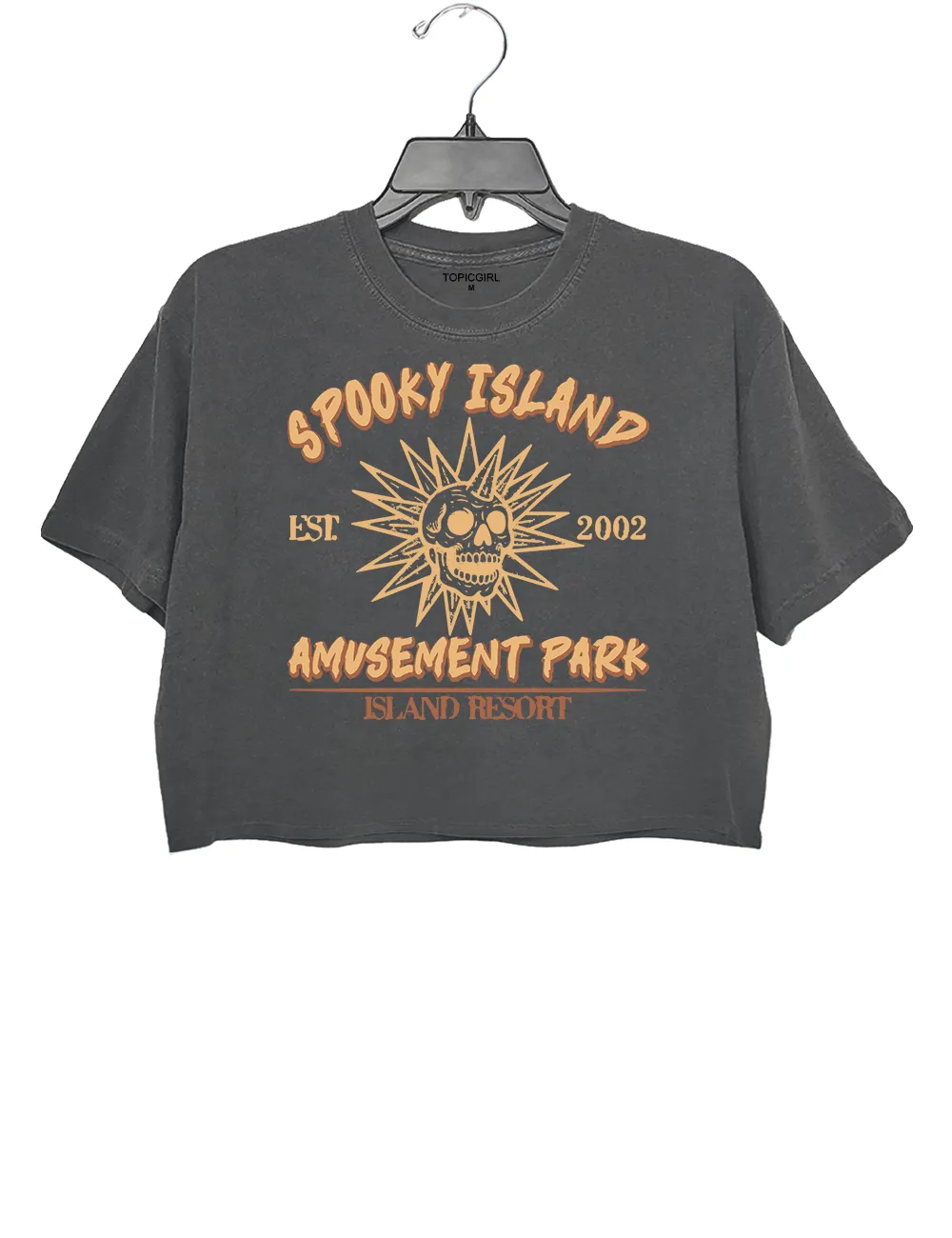 Funny Halloween Skeleton Crop Top sold by Topic Girl