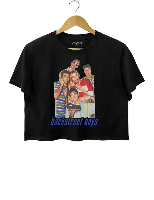 Backstreet Boys Retro Crop Top made by Topic Girl