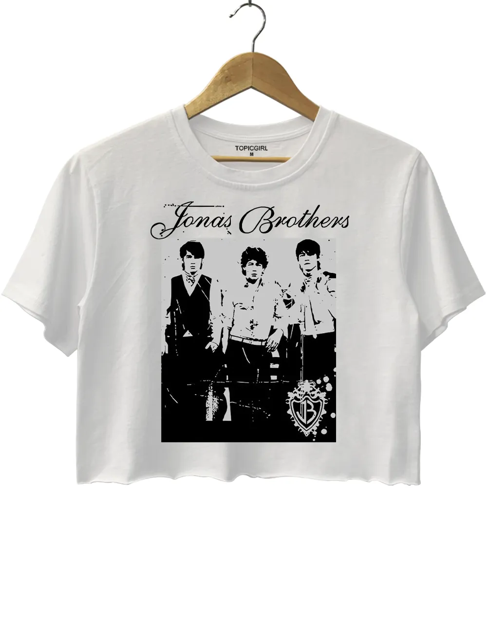 Vintage Jonas Brothers Crop Top sold by Topic Girl