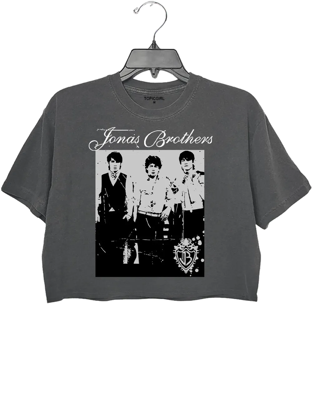 Vintage Jonas Brothers Crop Top sold by Topic Girl product image thumbnail 2