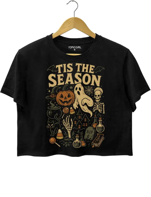 This the Season Crop Top sold by Topic Girl